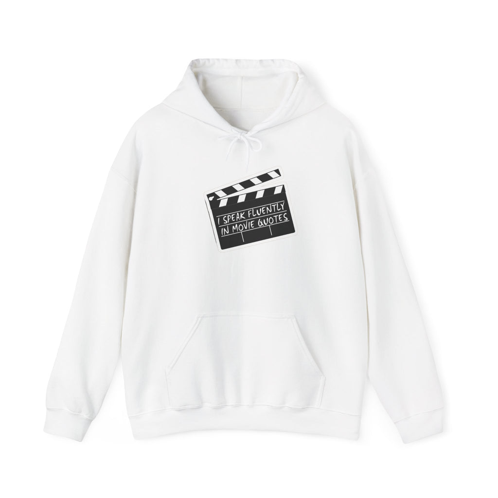 “Speak Fluent in Movie Quotes” Movie Lover Hoodie
