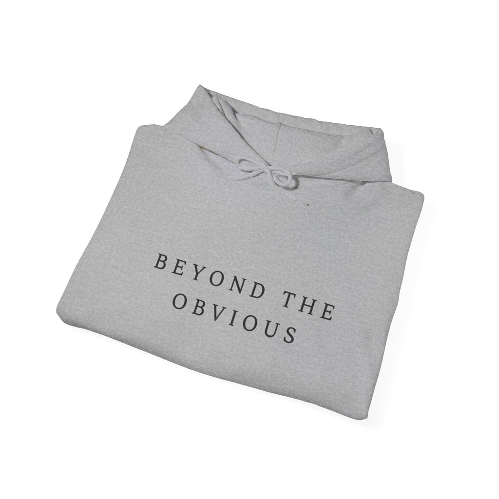 Beyond the Obvious Inspirational Hoodie