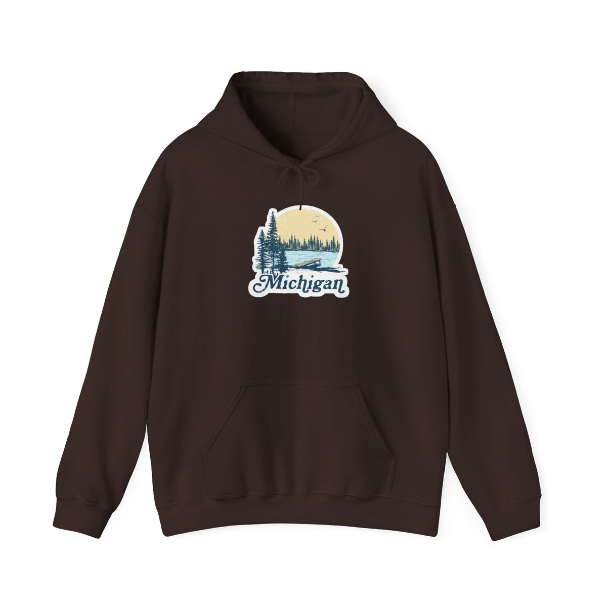 Michigan Sunset Pines Hoodie