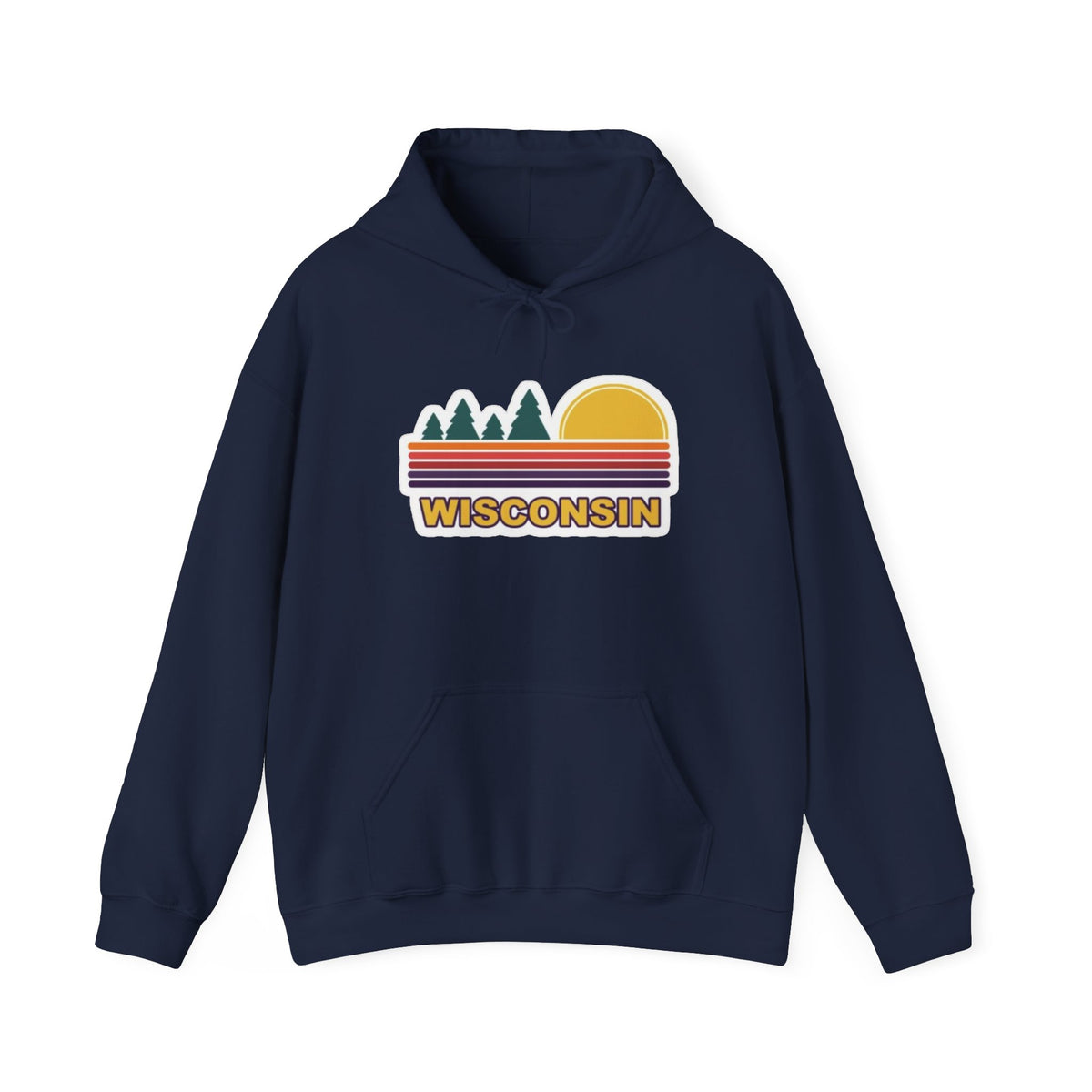 Wisconsin Sunset Graphic Hoodie