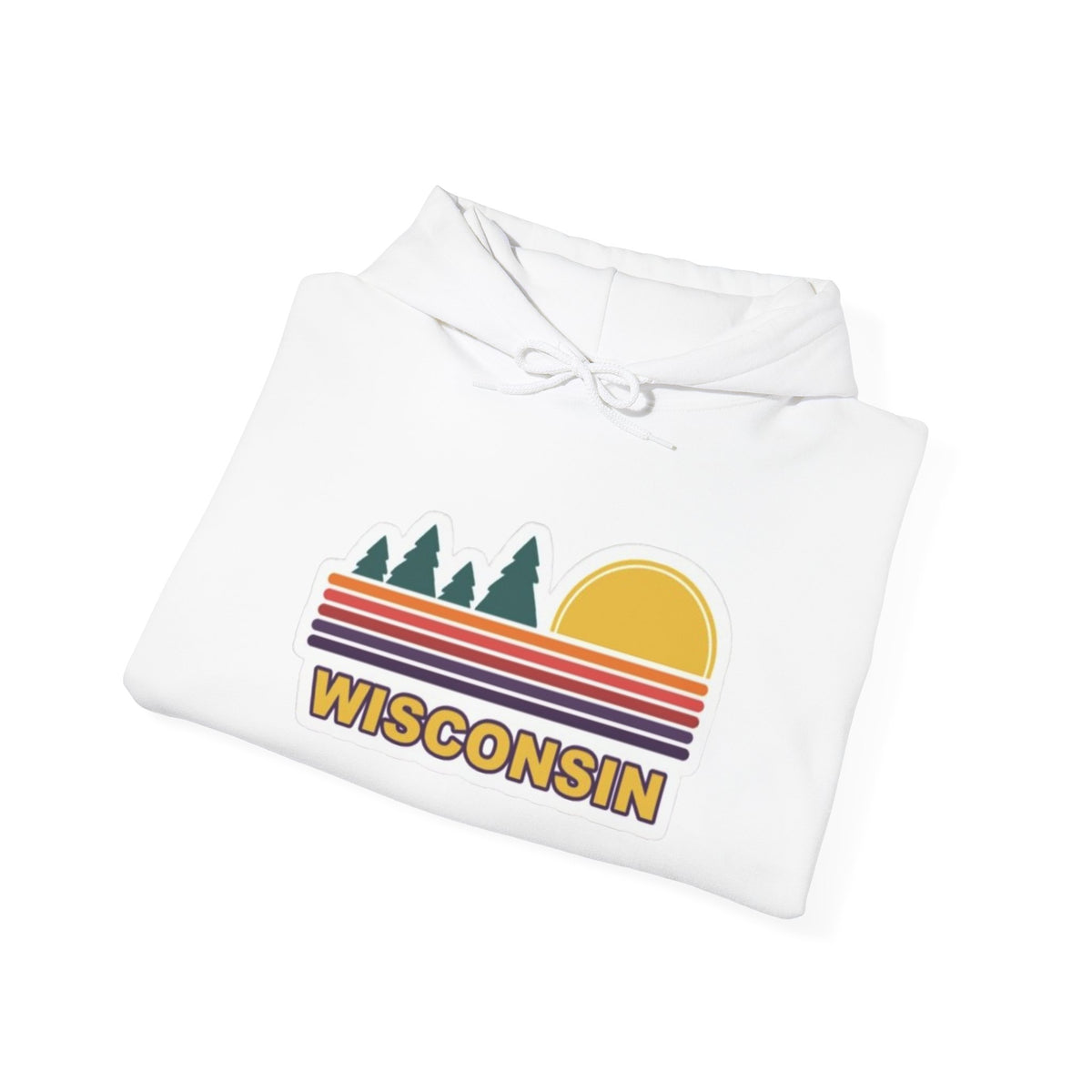 Wisconsin Sunset Graphic Hoodie