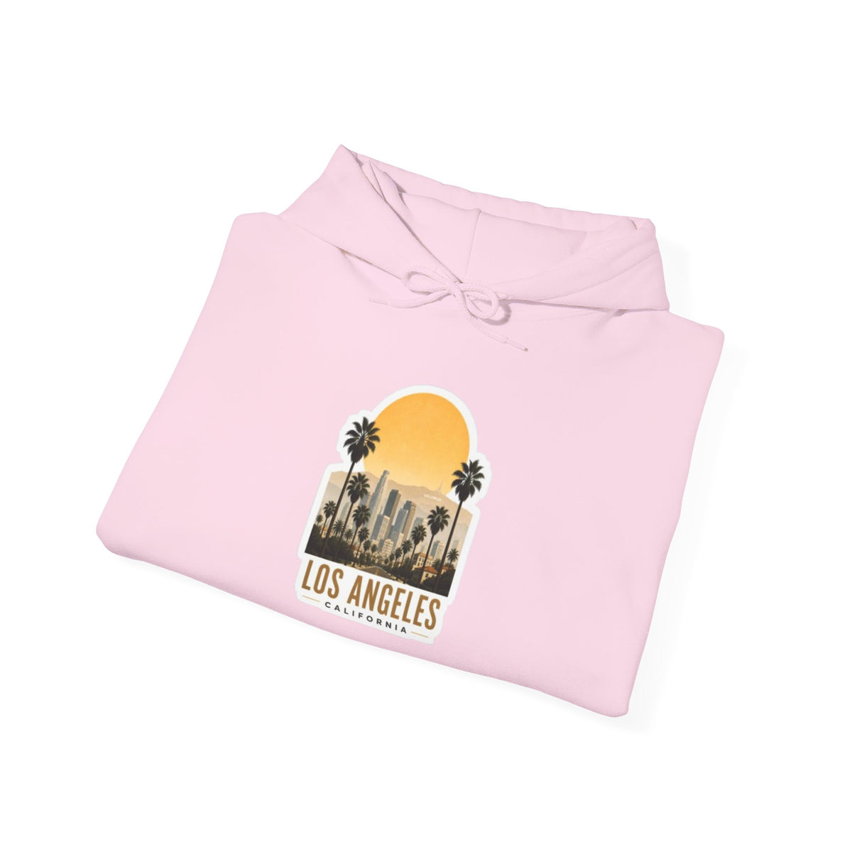 Los Angeles Sunset Palm Trees Hoodie