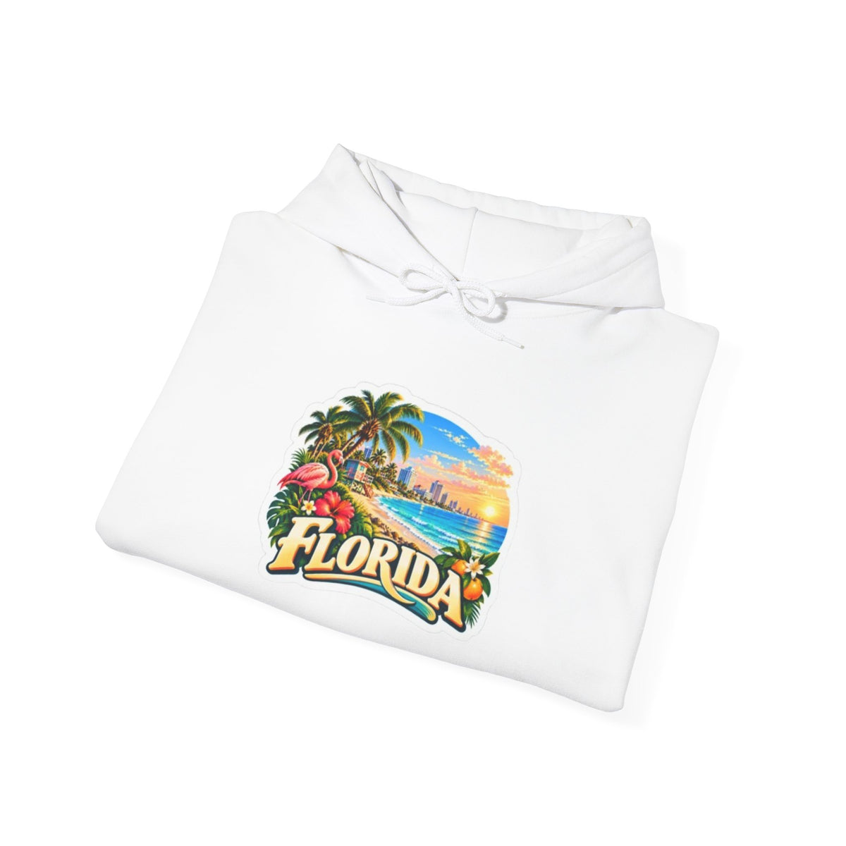 Florida Palm Tree Graphic Hoodie