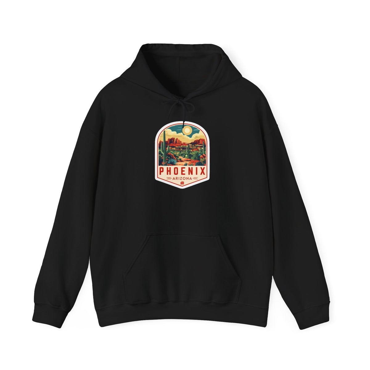 Phoenix Arizona Vintage Travel Hoodie