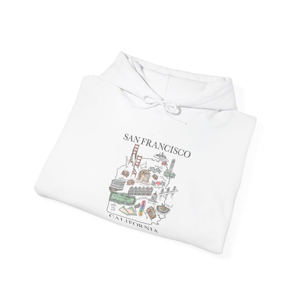 San Francisco California Souvenir Unisex Hoodie