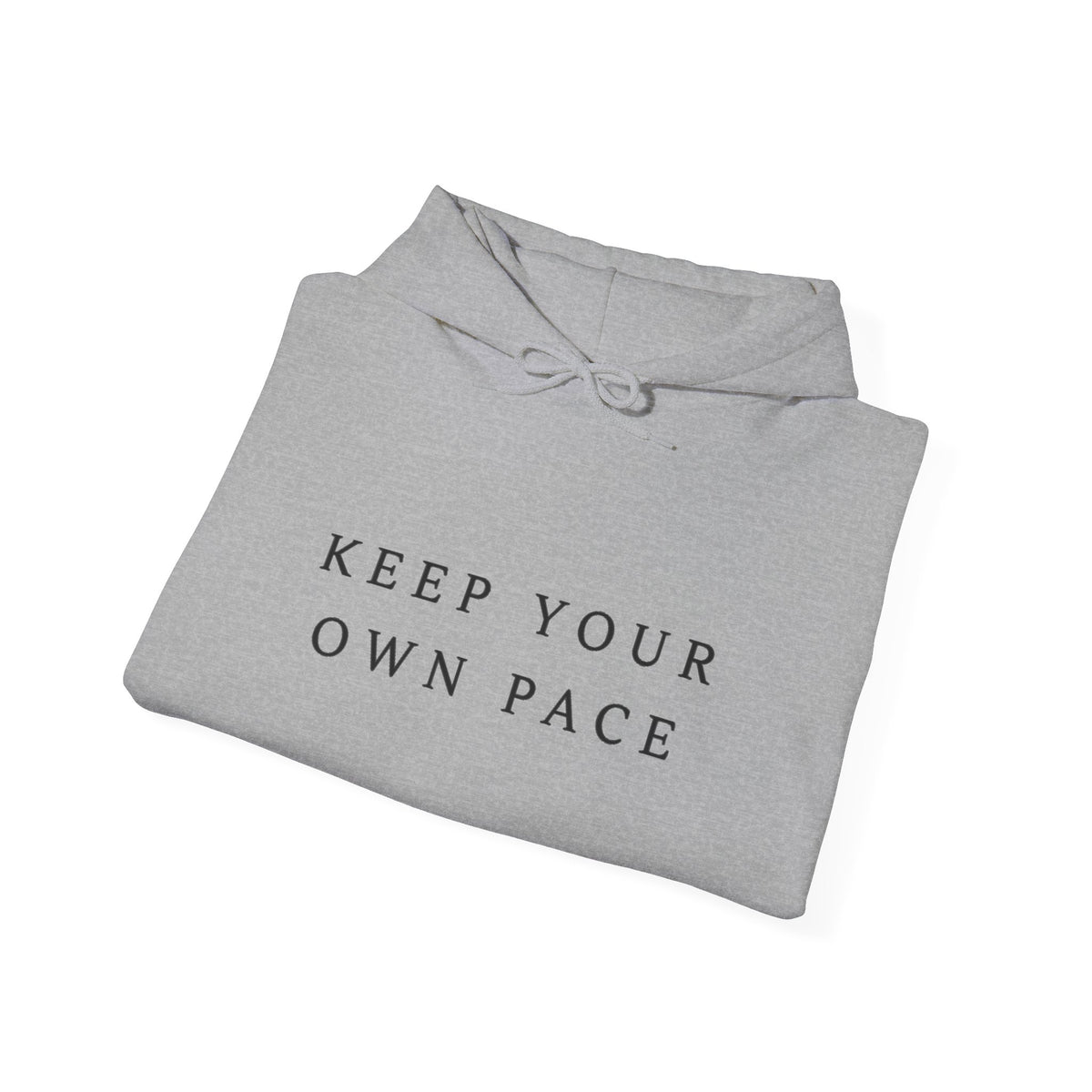 Keep Your Own Pace Inspirational Hoodie