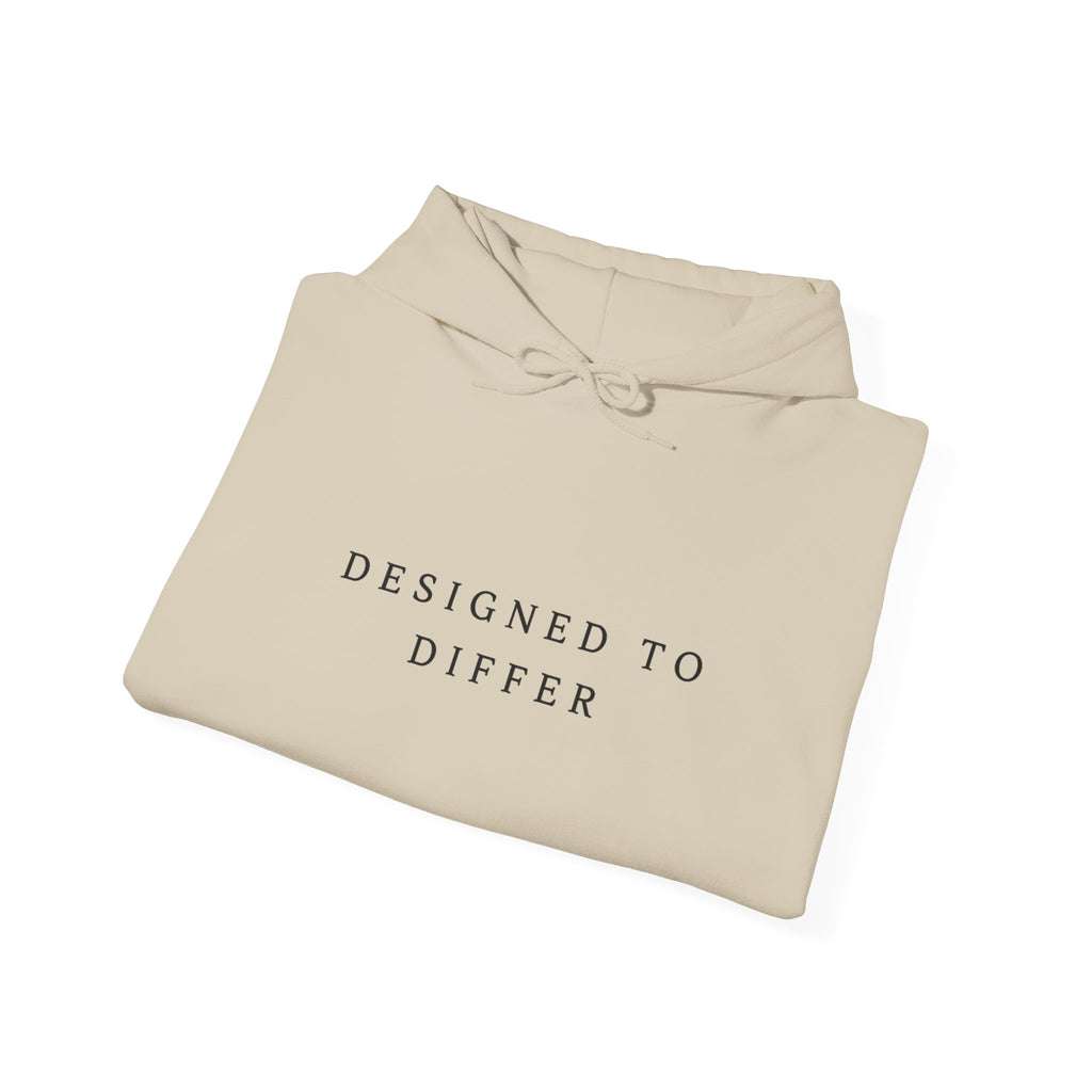 Designed to Differ Inspirational Hoodie