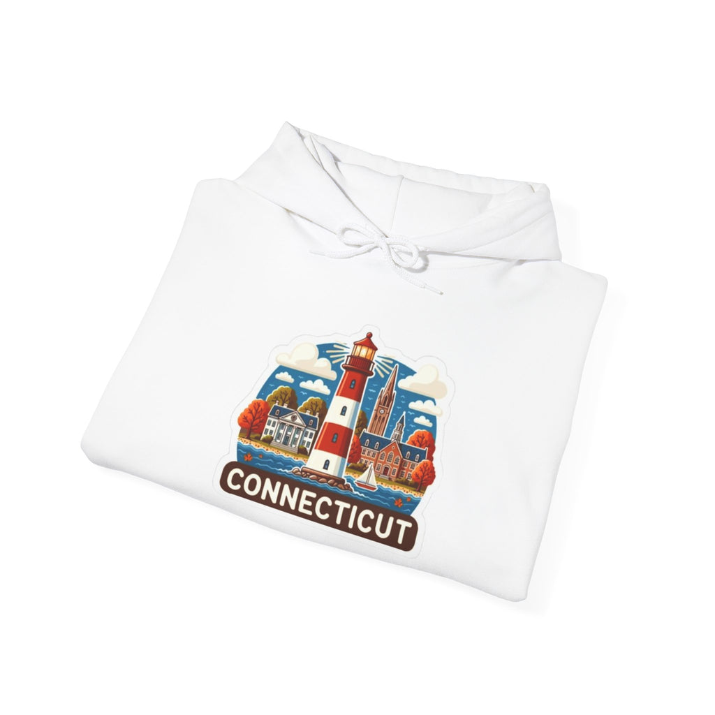 Connecticut Lighthouse Souvenir Hoodie