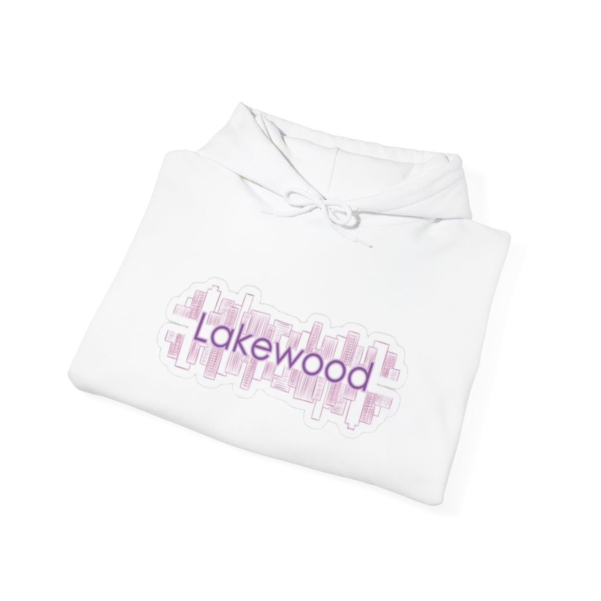 Lakewood Colorado Pink Script Hoodie