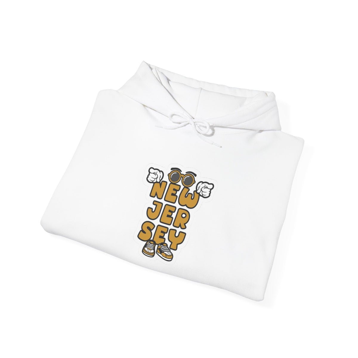New Jersey Sayings Graphic Hoodie