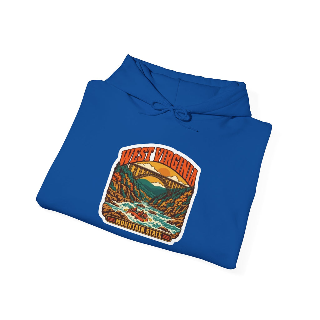 West Virginia Mountain Landscape Hoodie