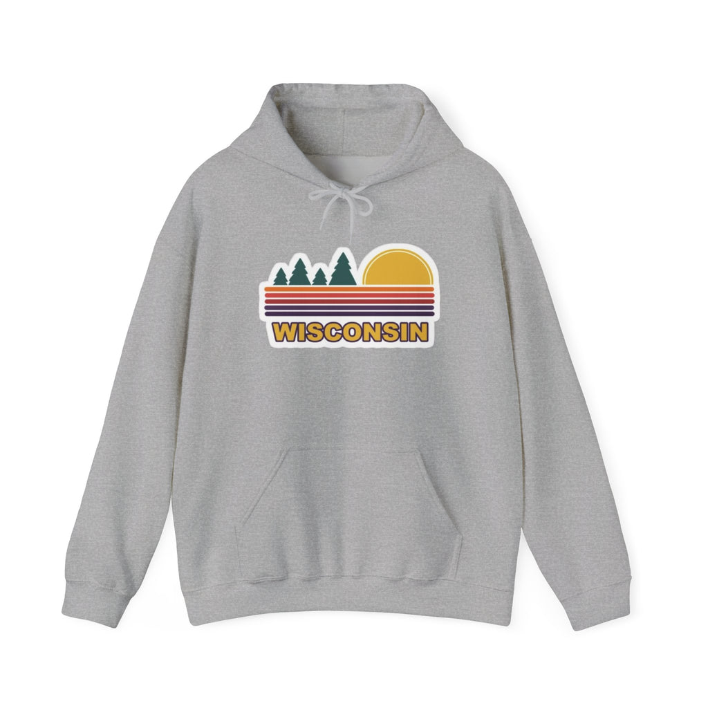Wisconsin Sunset Graphic Hoodie