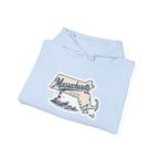Massachusetts Map Souvenir Hoodie