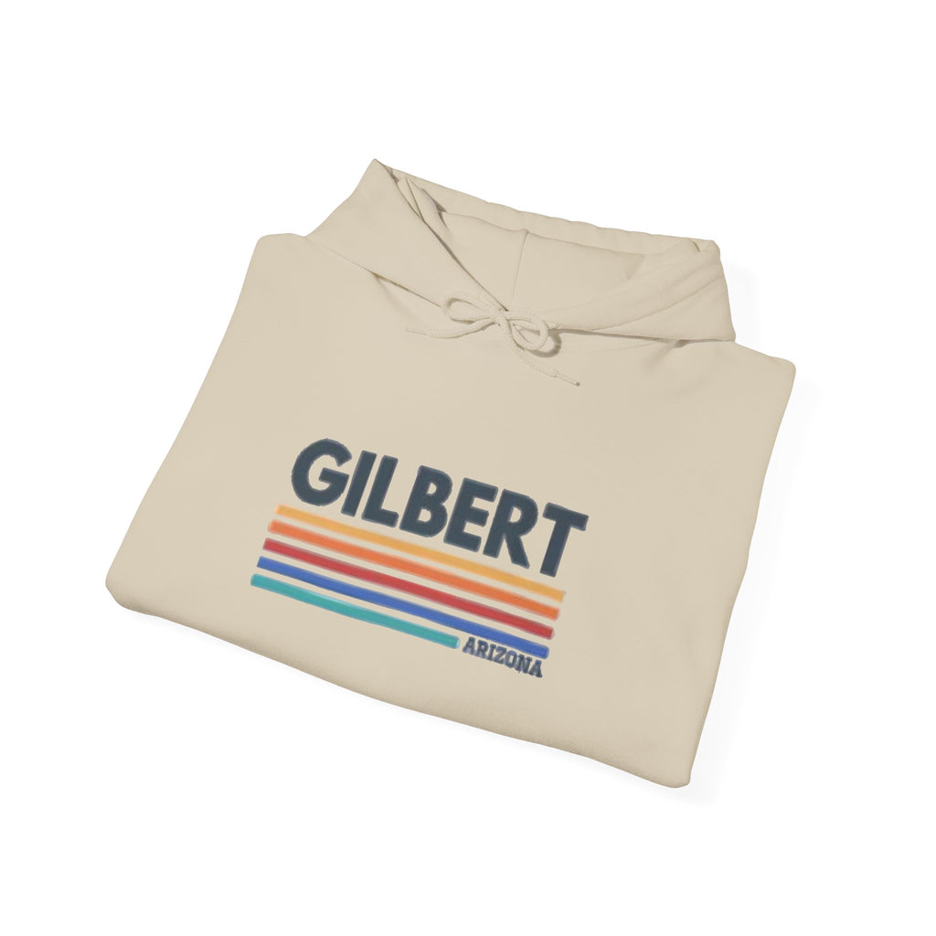 Gilbert Arizona Retro Stripe Hoodie
