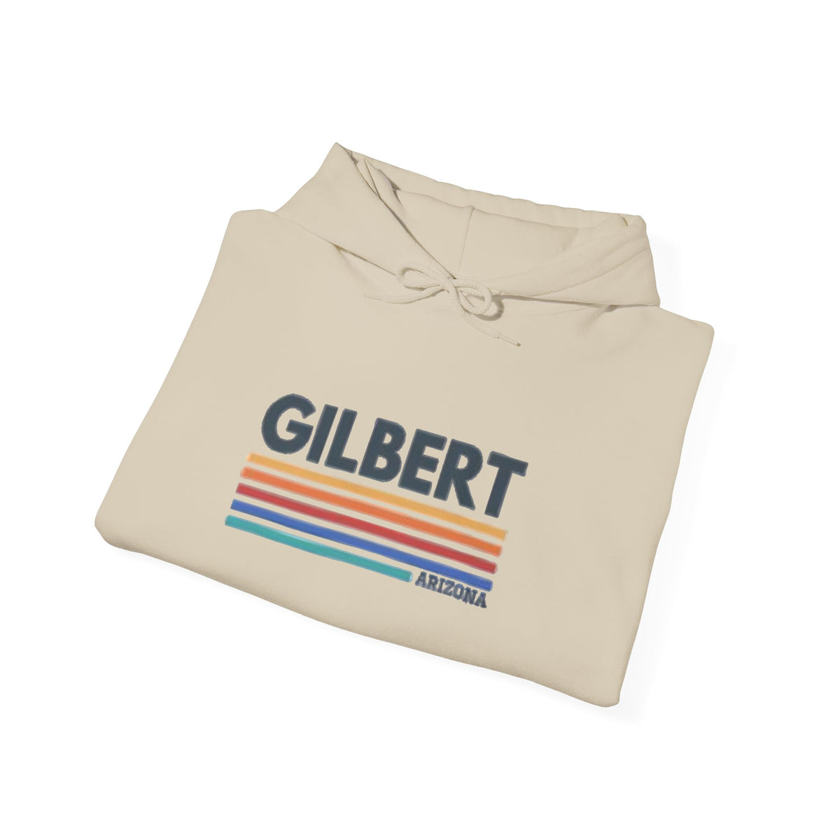 Gilbert Arizona Retro Stripe Hoodie