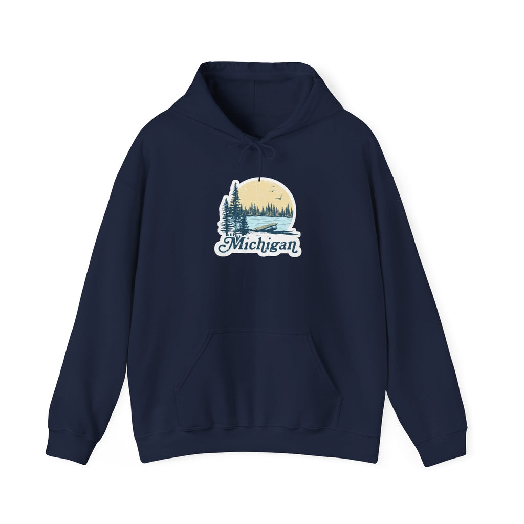 Michigan Sunset Pines Hoodie