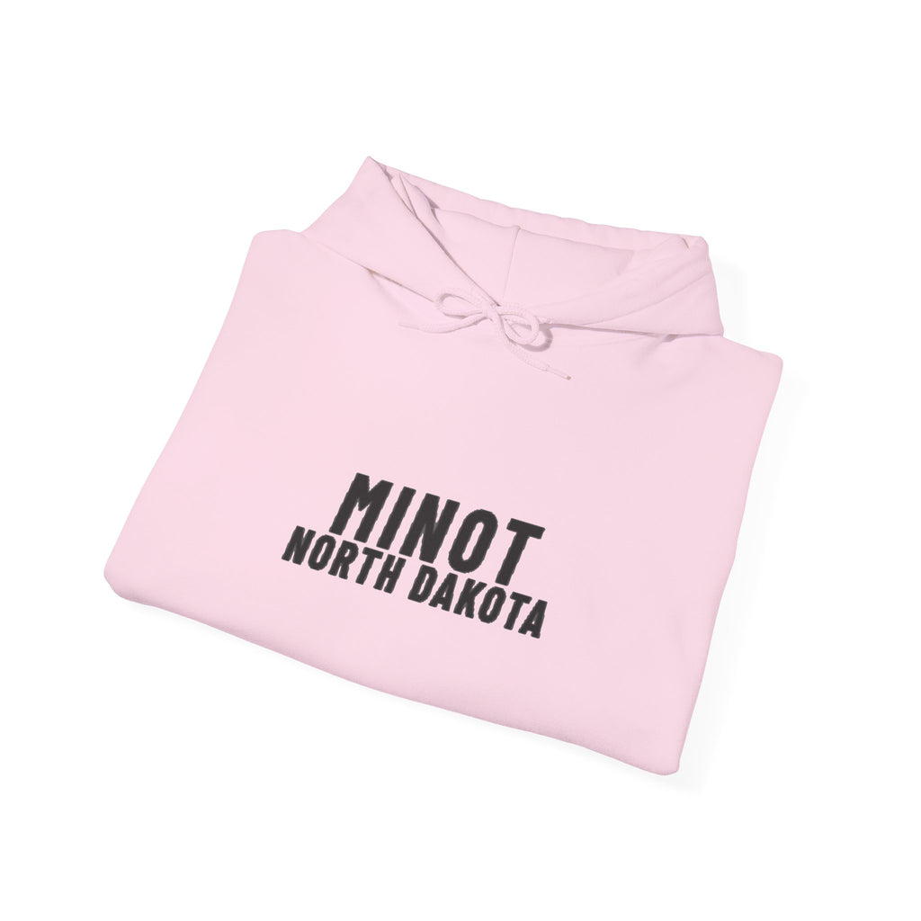 Minot North Dakota Graphic Hoodie
