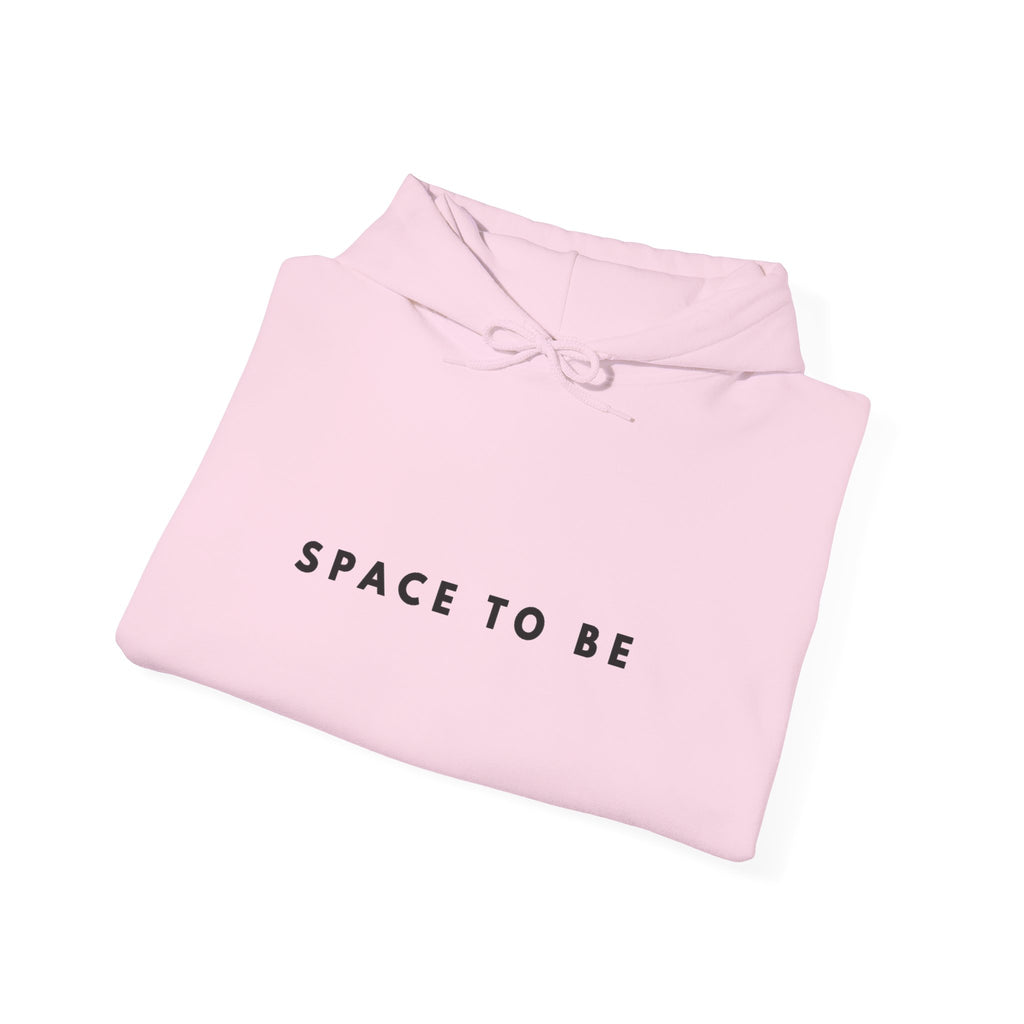 “Space to Be” Minimalist Hoodie