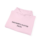 Uncomplicated Soul Minimalist Graphic Hoodie