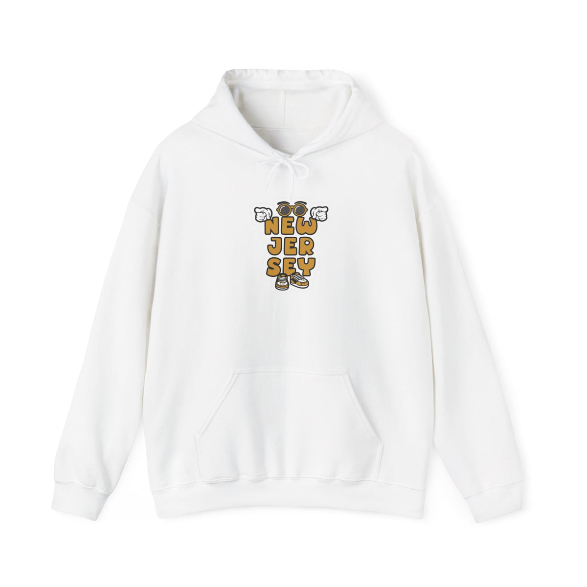 New Jersey Sayings Graphic Hoodie