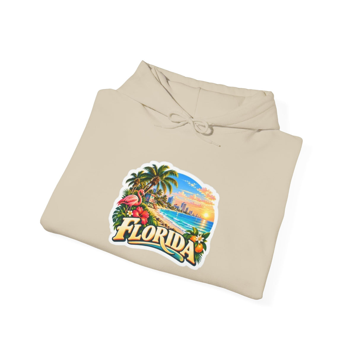 Florida Palm Tree Graphic Hoodie