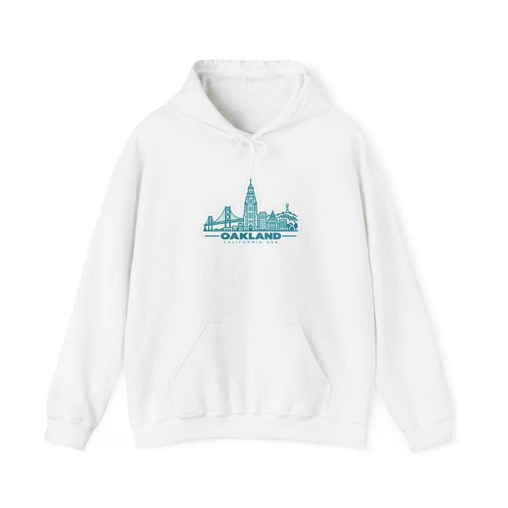 Oakland California Skyline Hoodie