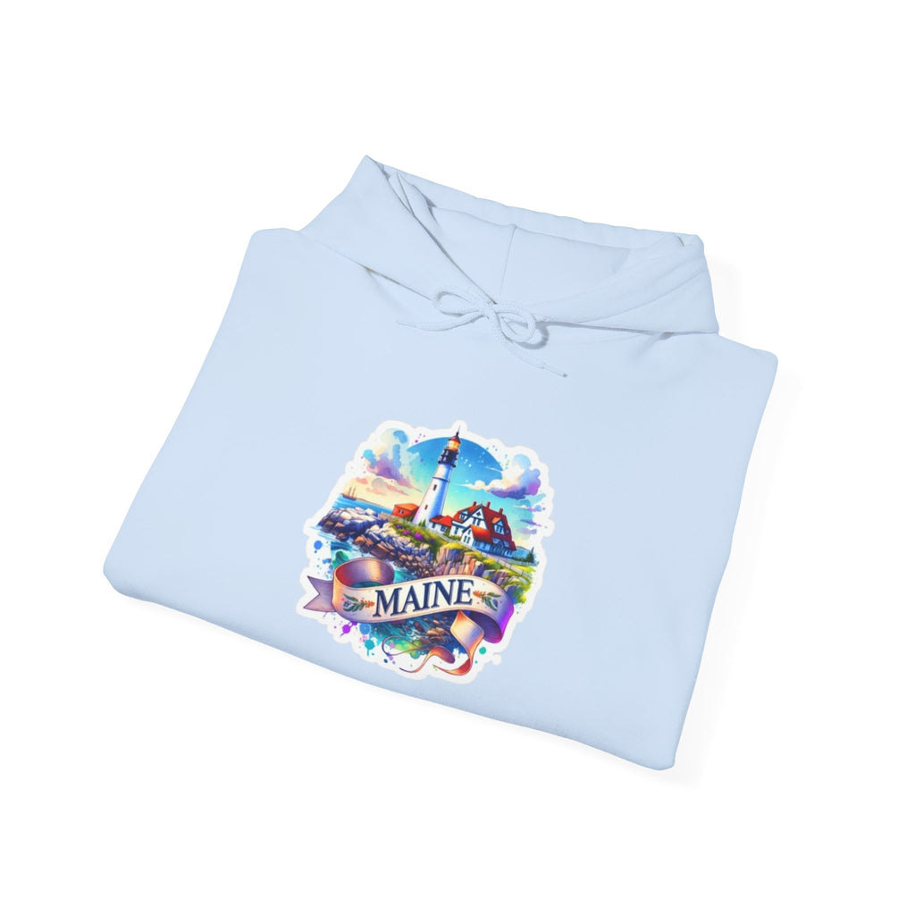 Maine Coastal Adventure Graphic Hoodie