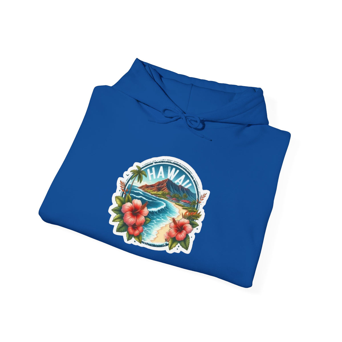 Hawaii Tropical Island Floral Hoodie