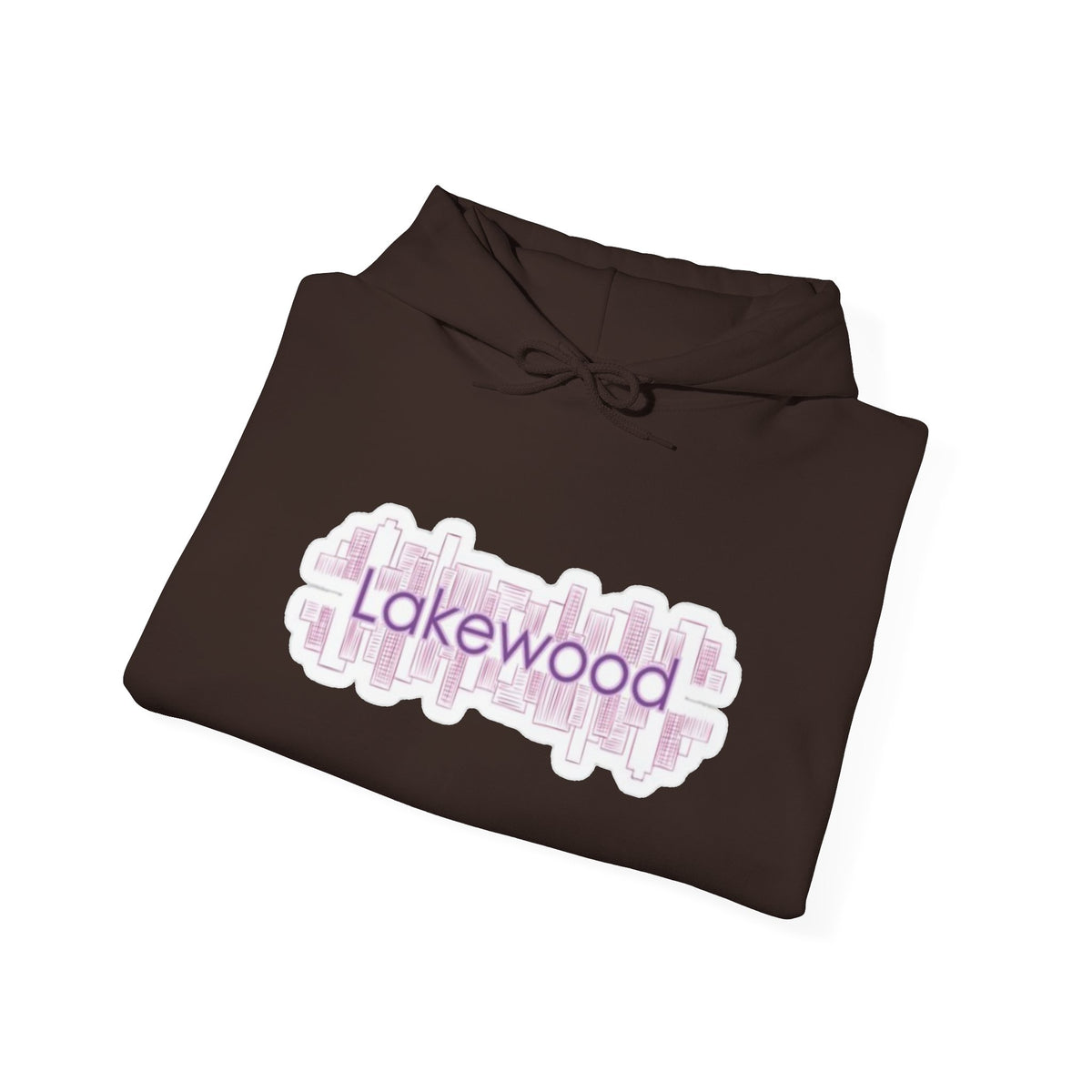 Lakewood Colorado Pink Script Hoodie