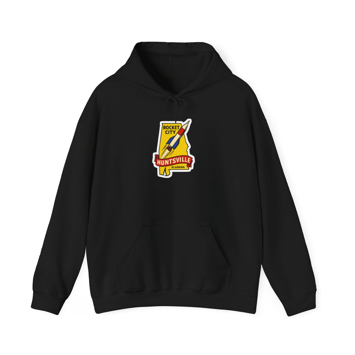 Rocket City Huntsville Alabama Graphic Hoodie
