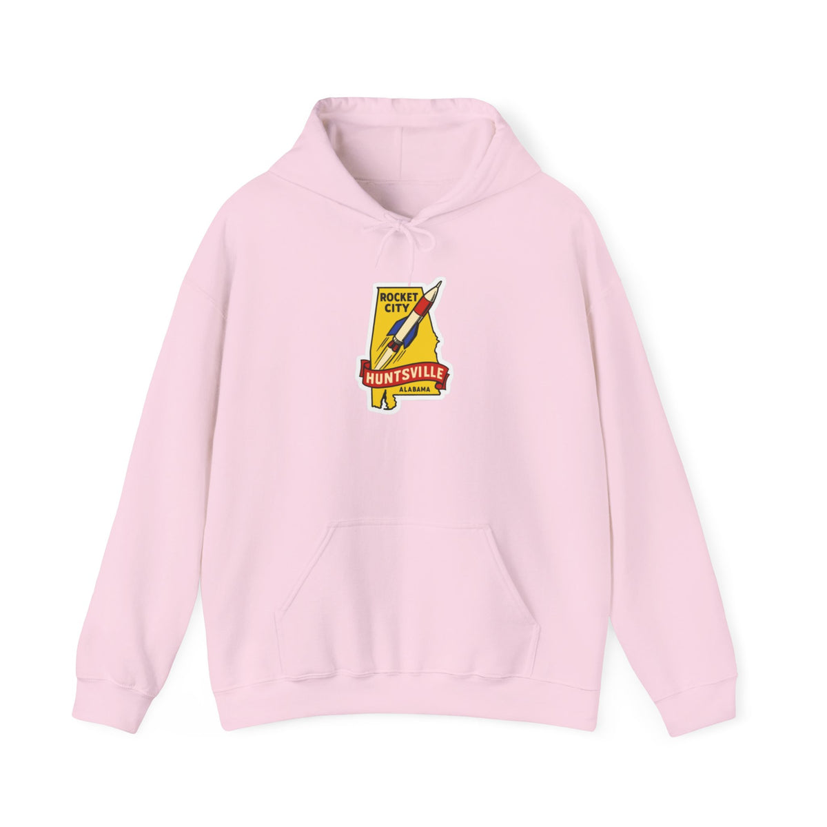 Rocket City Huntsville Alabama Graphic Hoodie