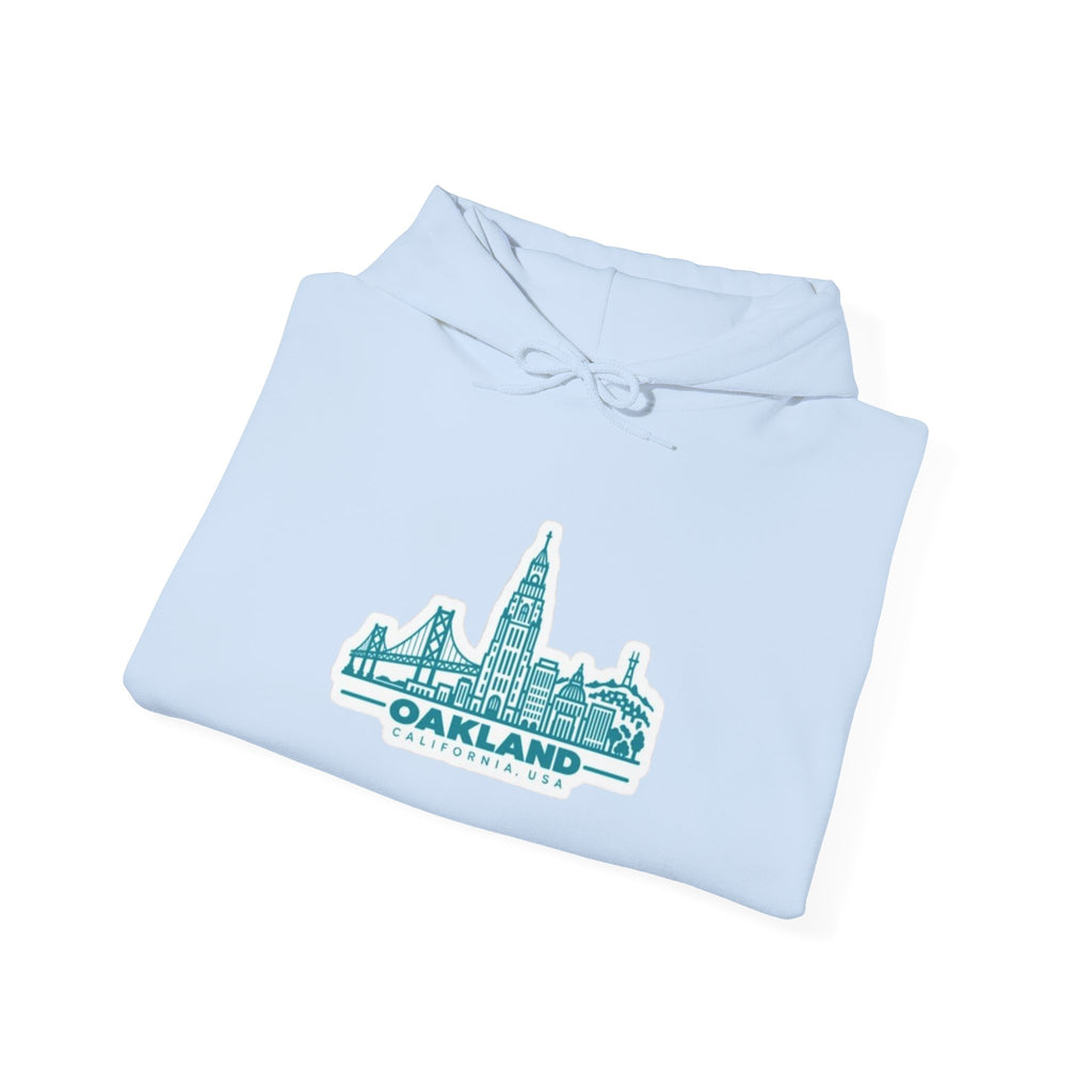Oakland California Skyline Hoodie
