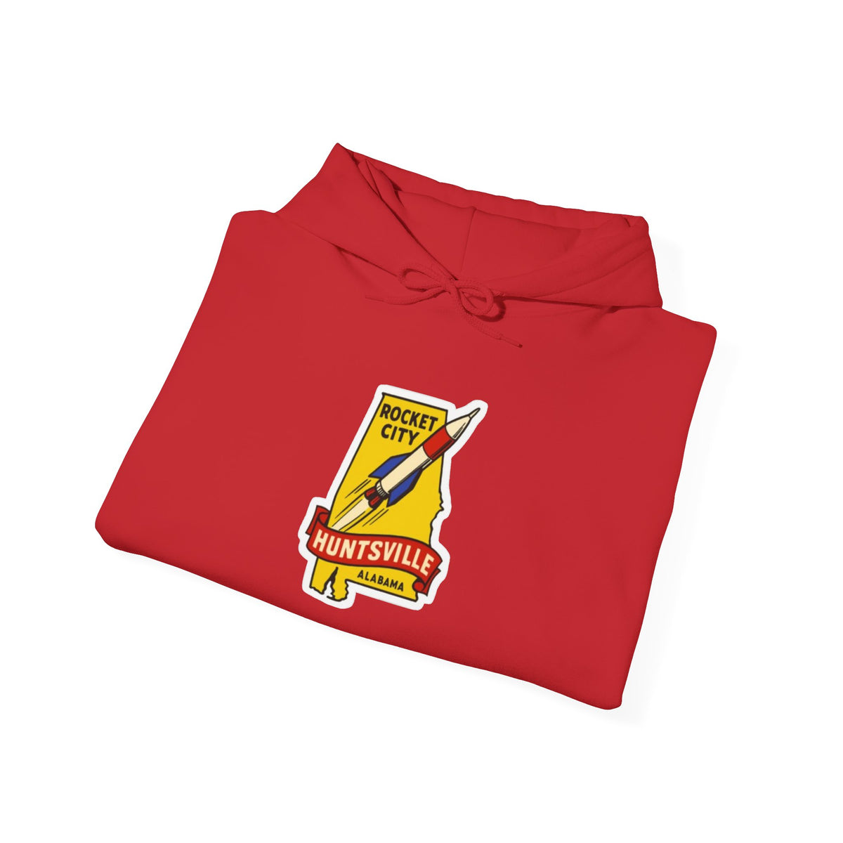 Rocket City Huntsville Alabama Graphic Hoodie