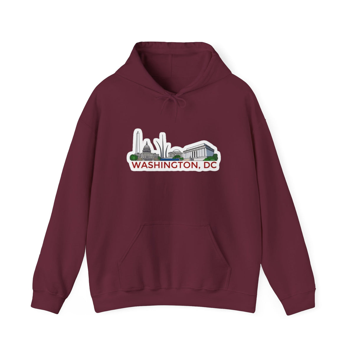 Washington, DC Skyline Souvenir Hoodie
