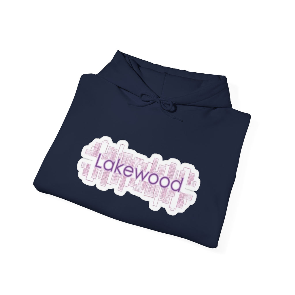 Lakewood Colorado Pink Script Hoodie