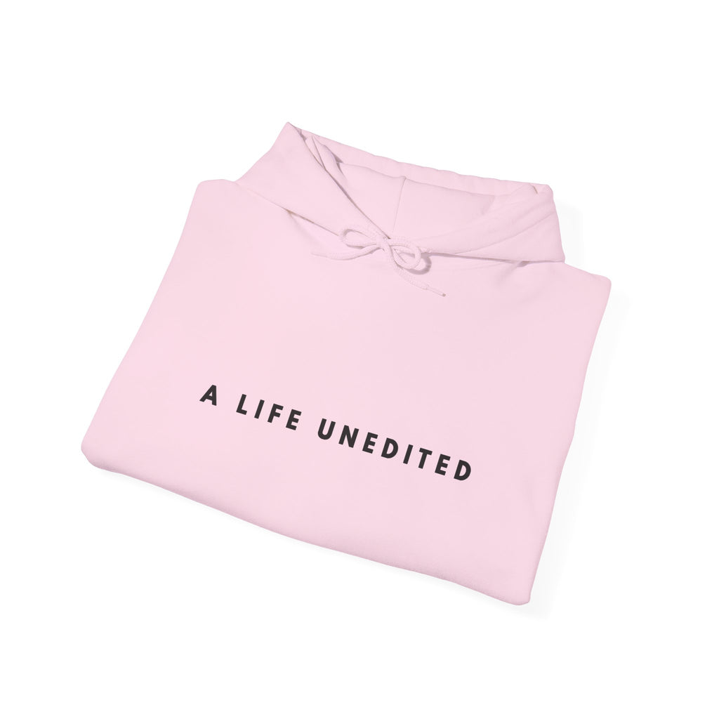 A Life Unedited Inspirational Hoodie