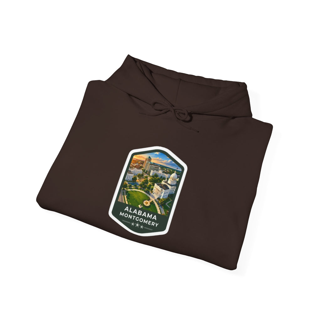 Alabama Montgomery Roadway Scenic Travel Hoodie