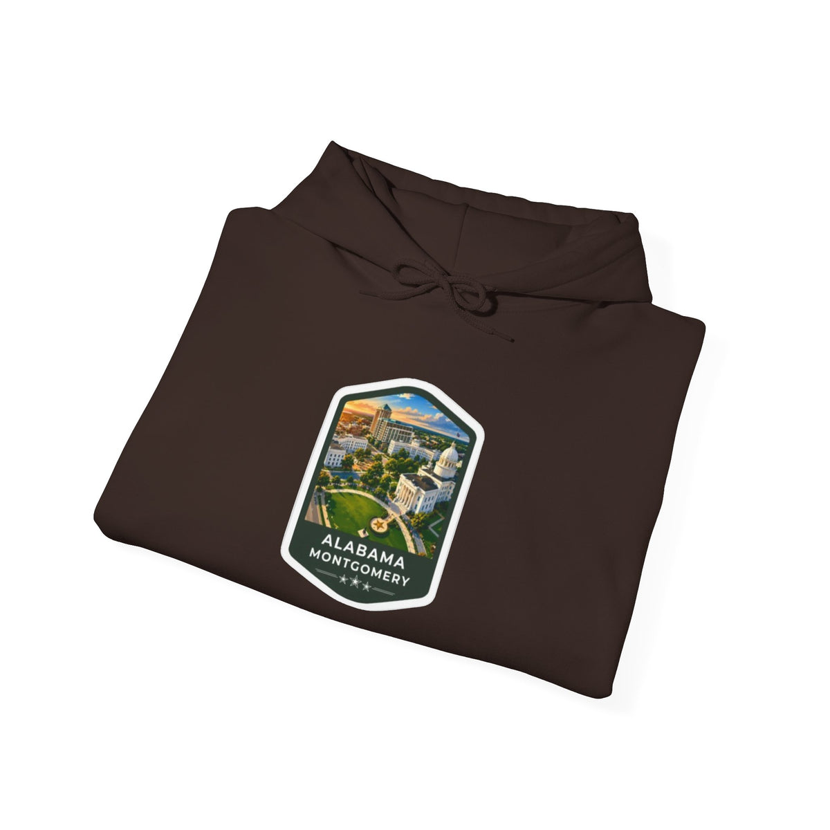 Alabama Montgomery Roadway Scenic Travel Hoodie