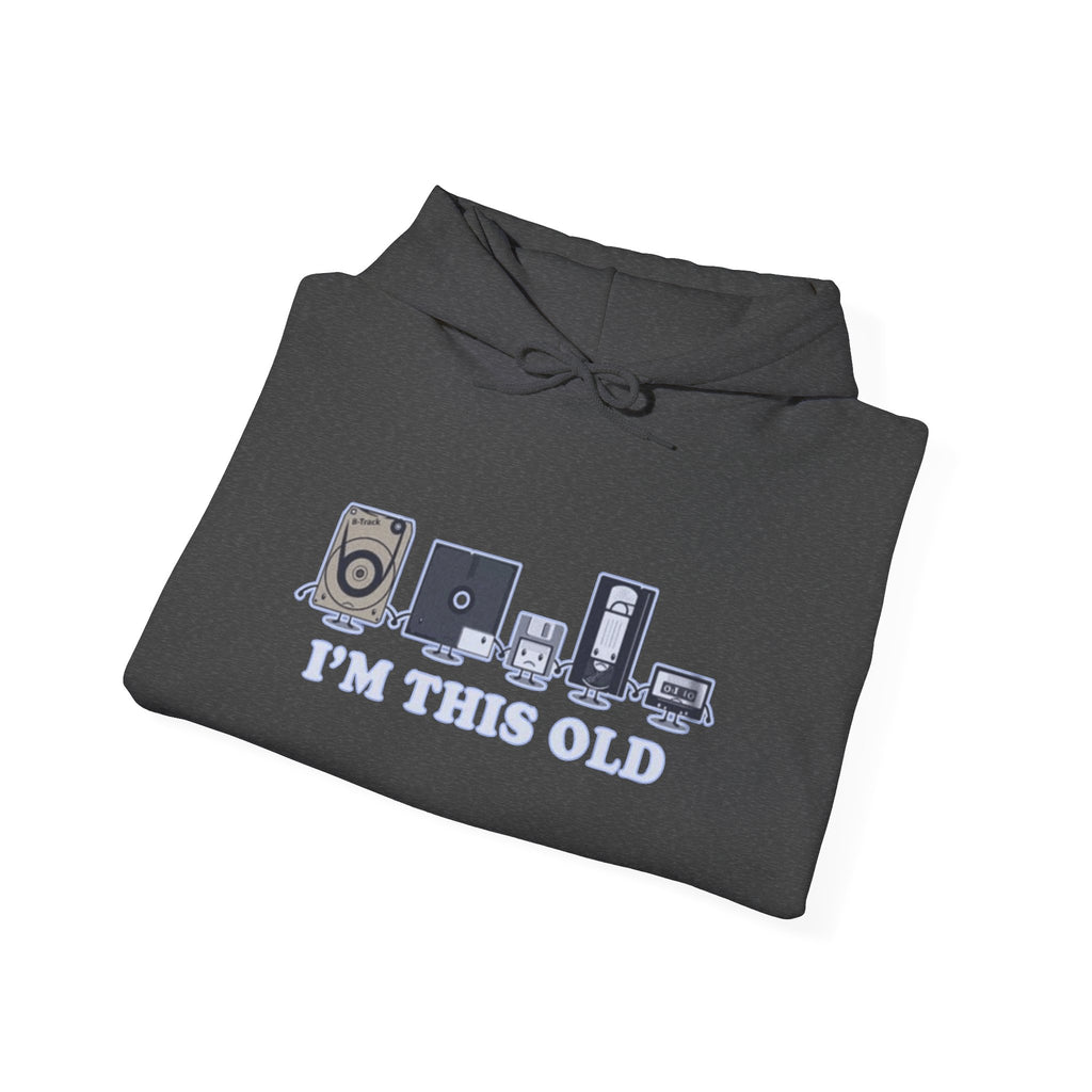 I’m This Old Funny Vintage-Inspired Unisex Hoodie