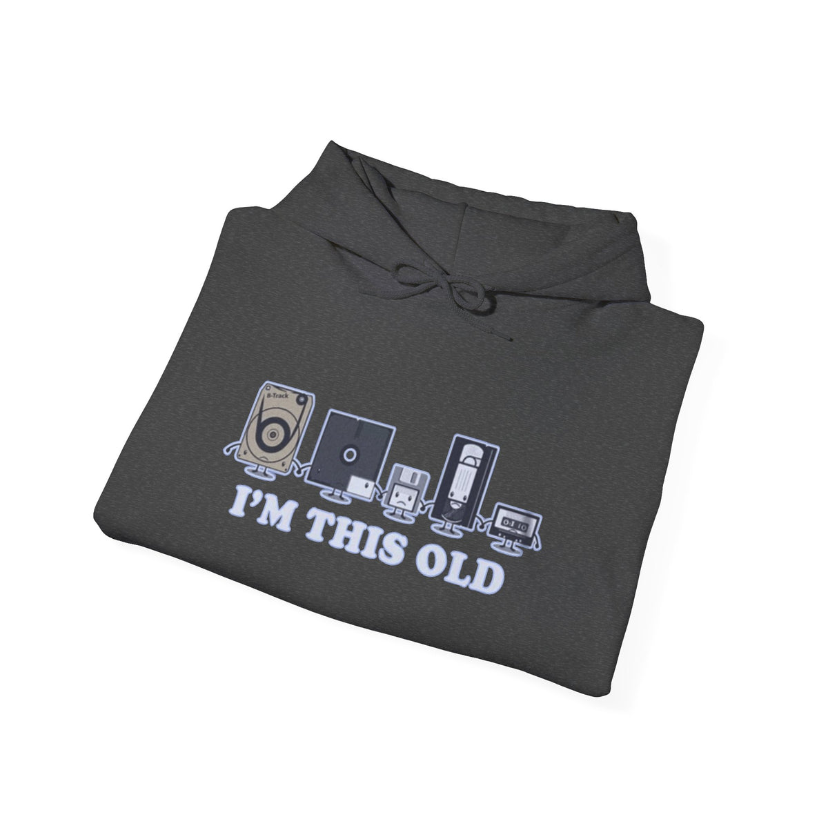 I’m This Old Funny Vintage-Inspired Unisex Hoodie