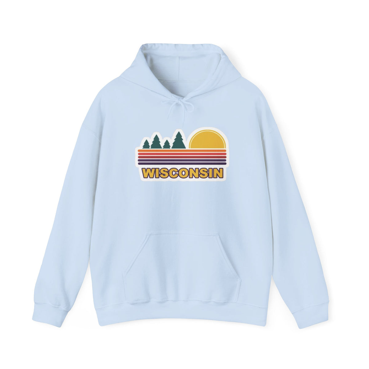 Wisconsin Sunset Graphic Hoodie