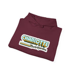Charlotte North Carolina Retro Graphic Hoodie