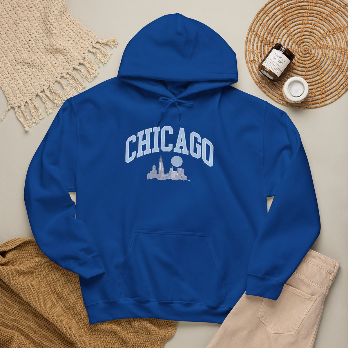Chicago Skyline Unisex Hoodie