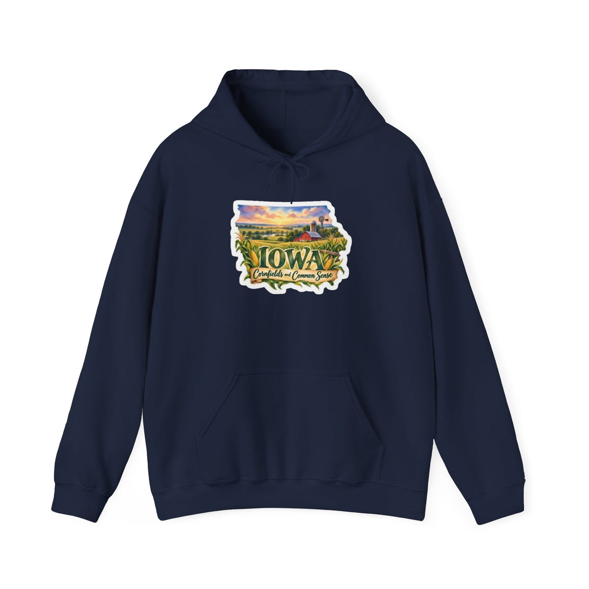 Iowa Scenic Landscape Hoodie