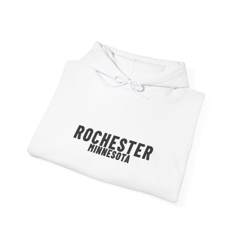 Rochester Minnesota Minimalist City Hoodie