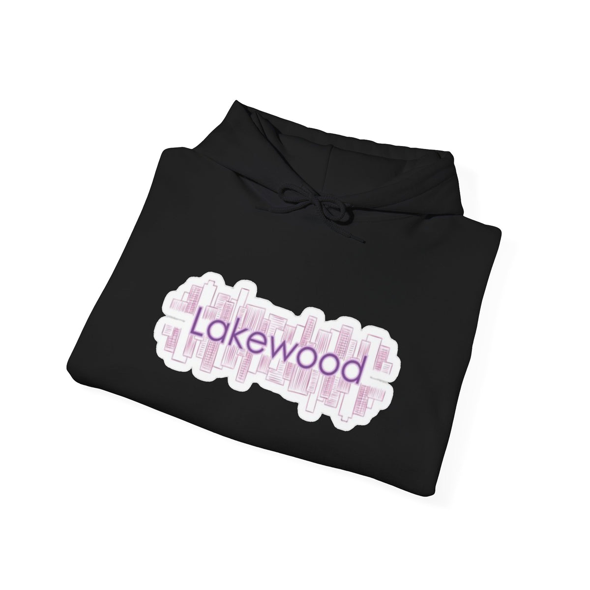 Lakewood Colorado Pink Script Hoodie