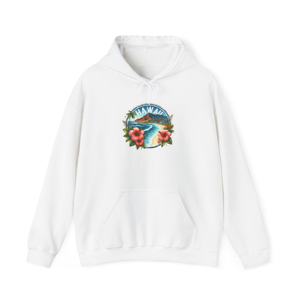 Hawaii Tropical Island Floral Hoodie
