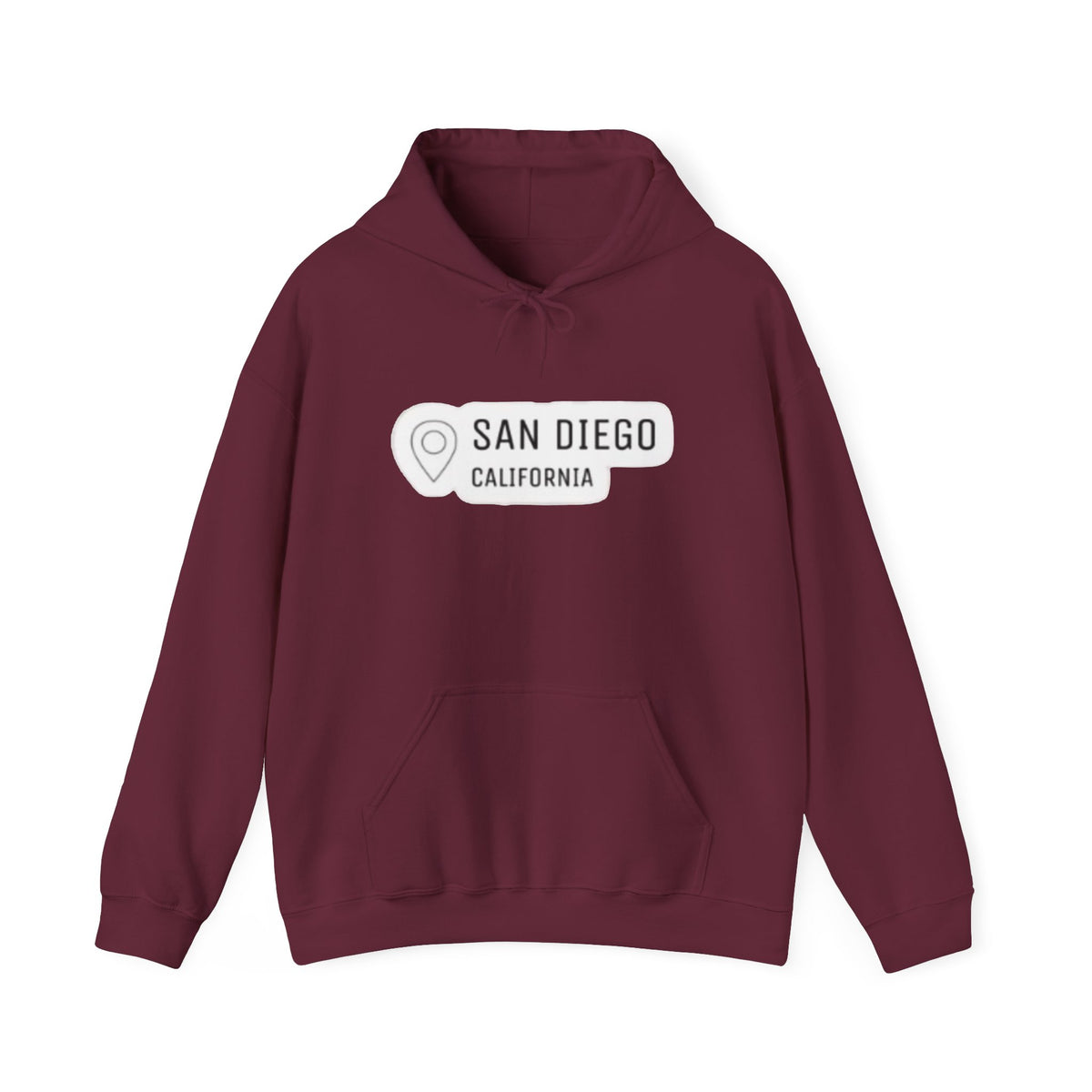San Diego California Travel Hoodie