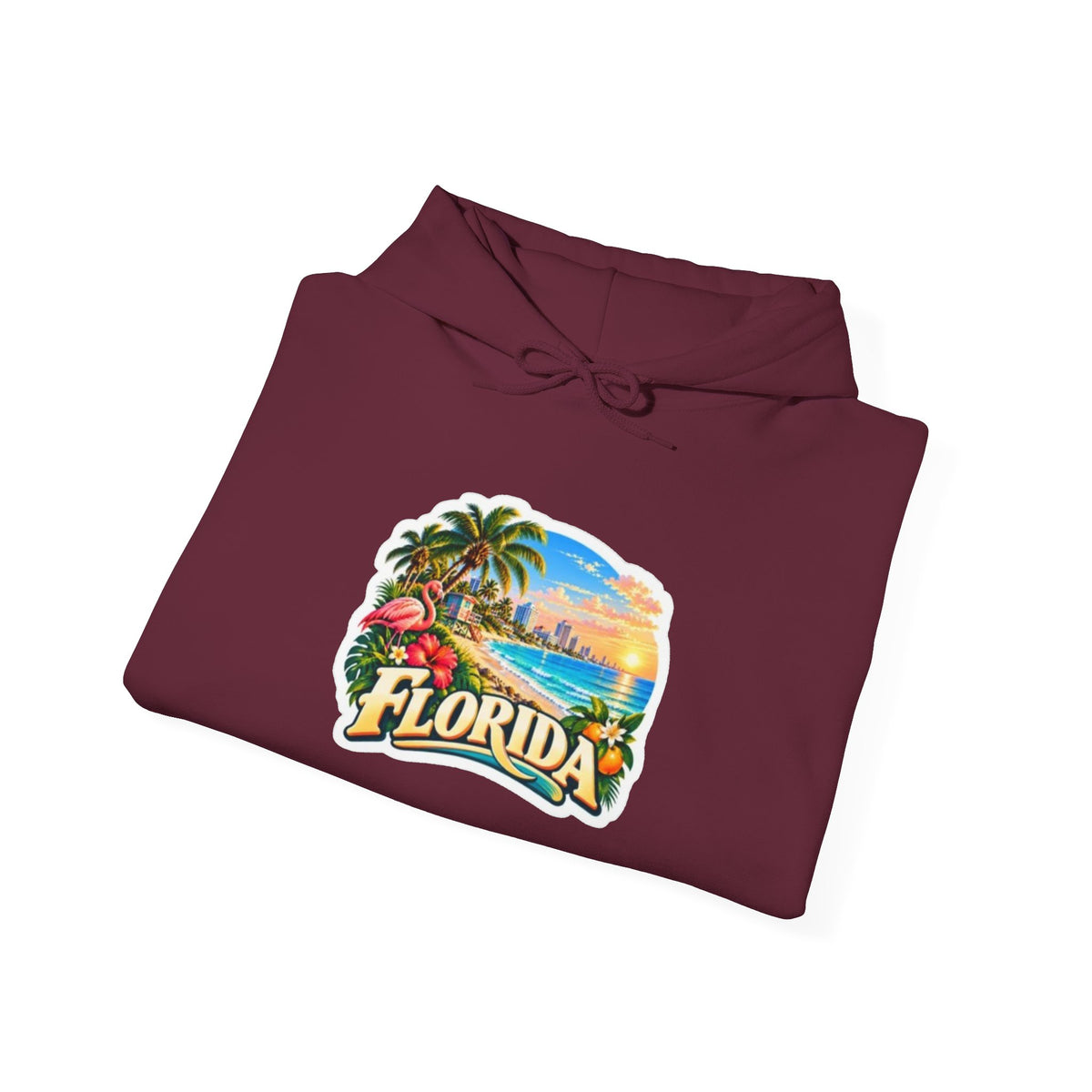 Florida Palm Tree Graphic Hoodie