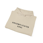 Uncomplicated Soul Minimalist Graphic Hoodie